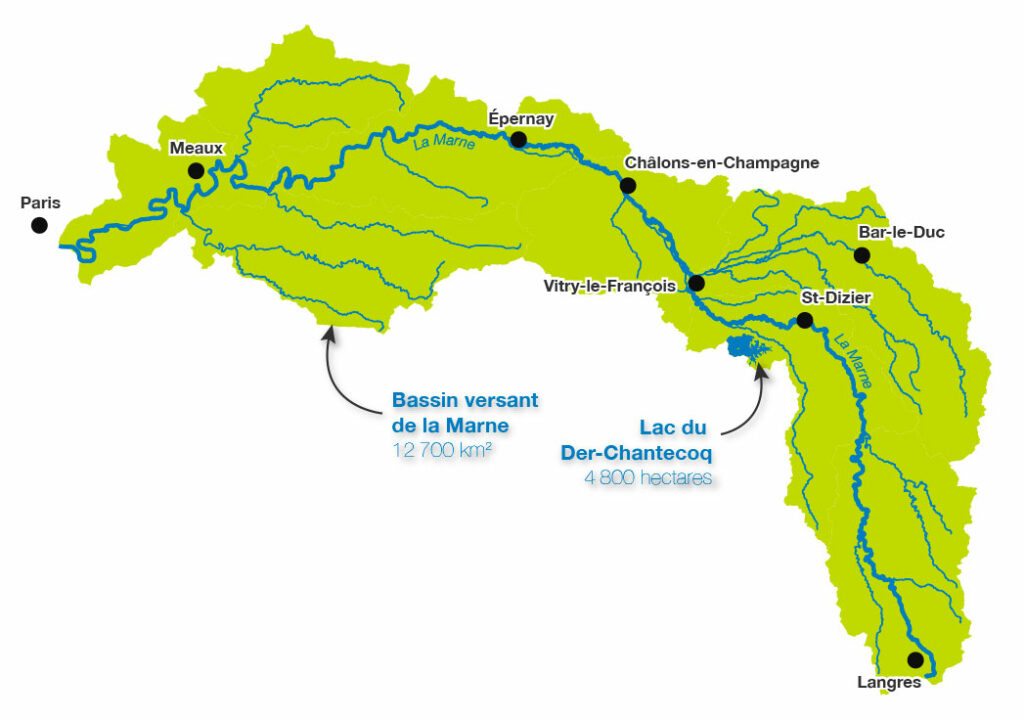 Carte Bassin Versant - Marne