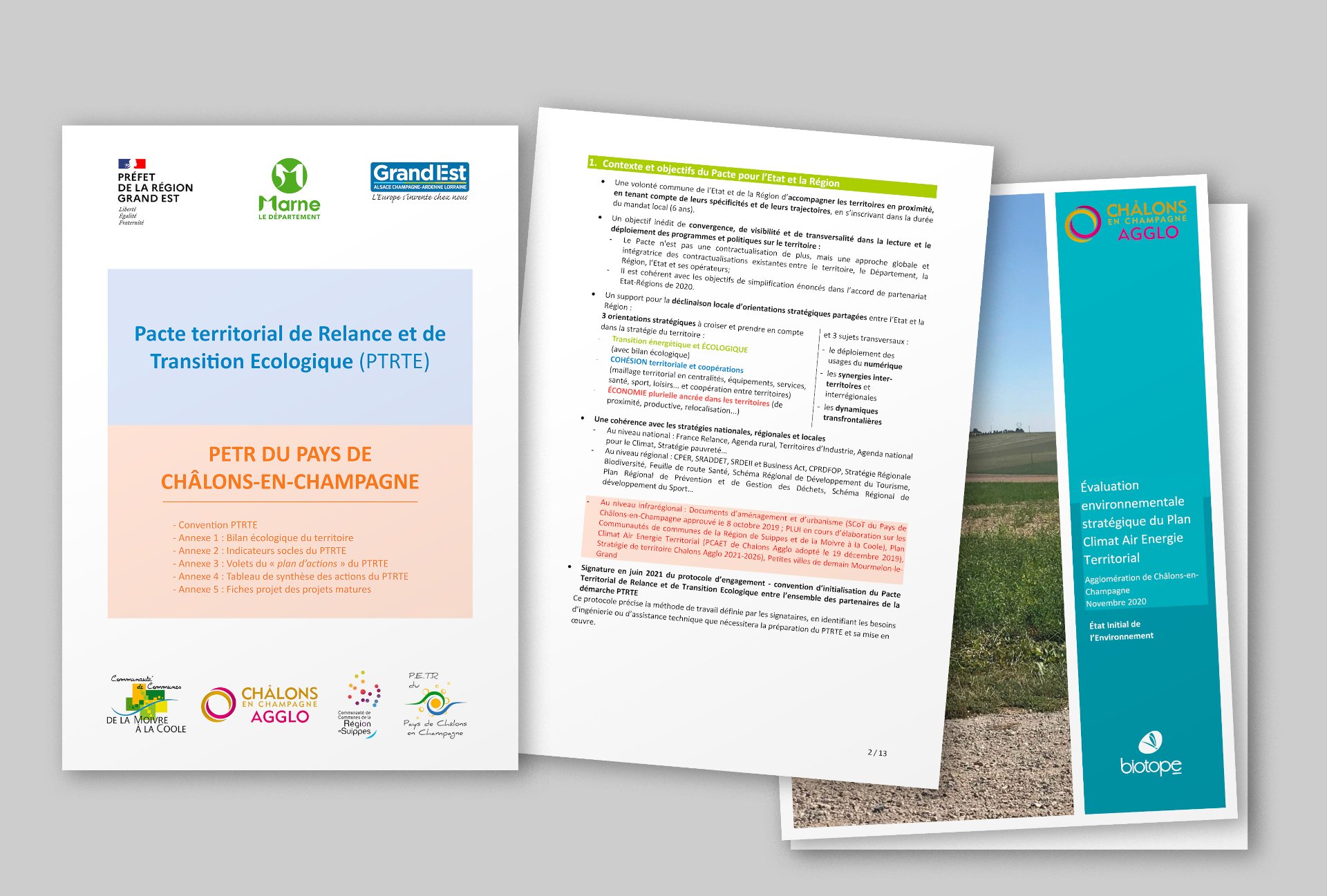 Contenu de la démarche PTRTE