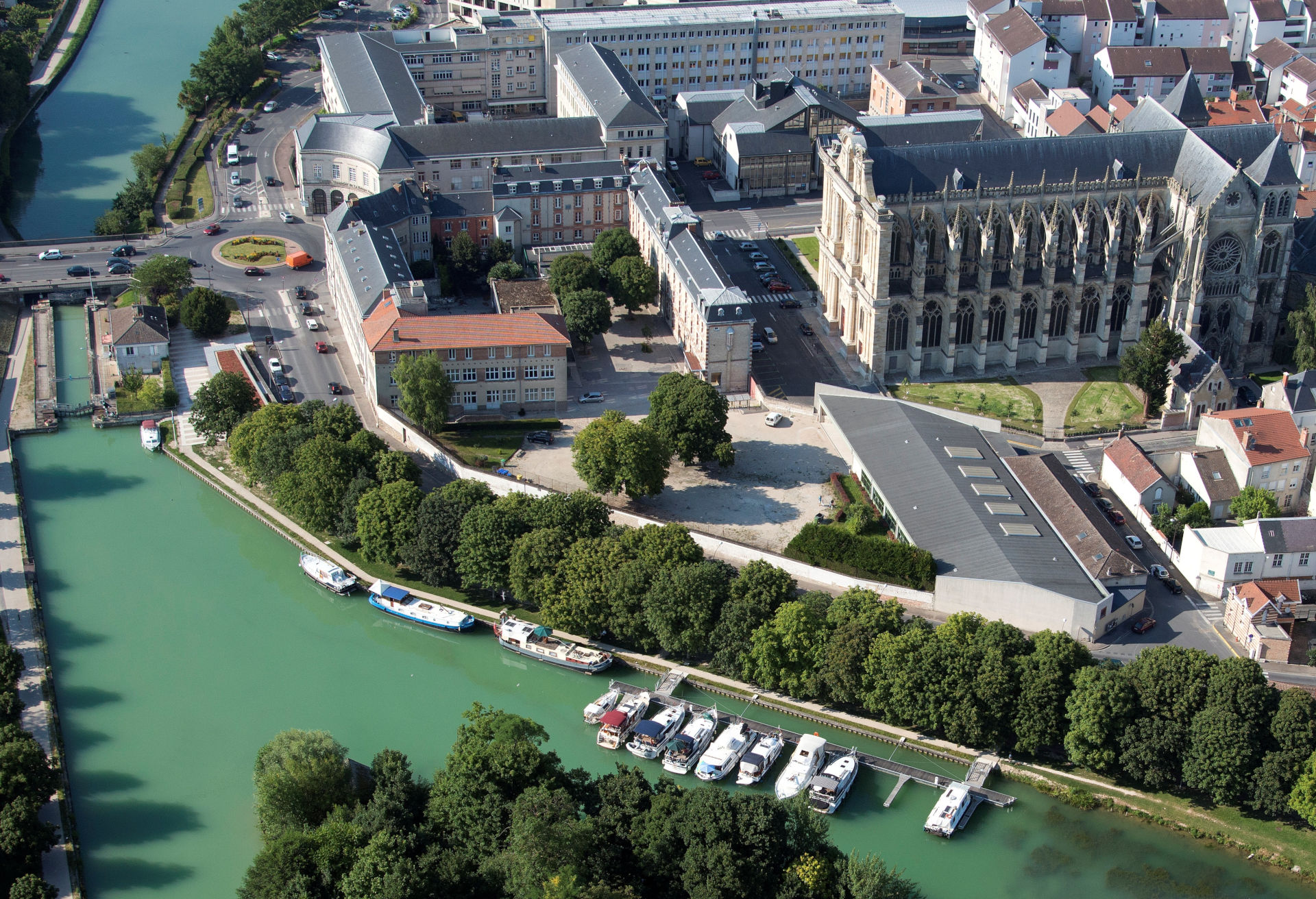 Relais nautique - Vue-aérienne - CHALONS